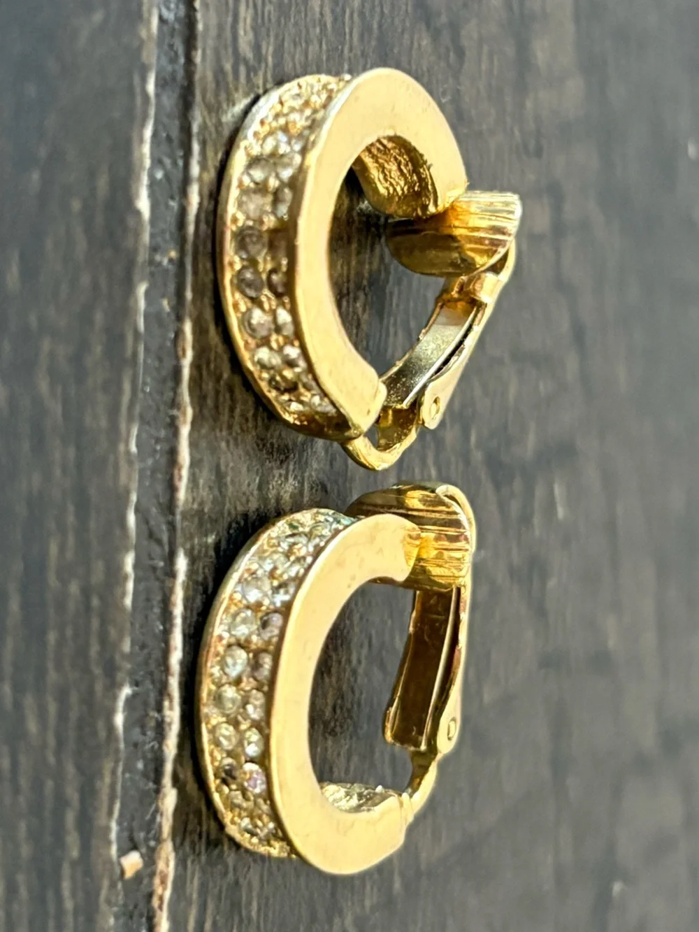 Dior gold tone